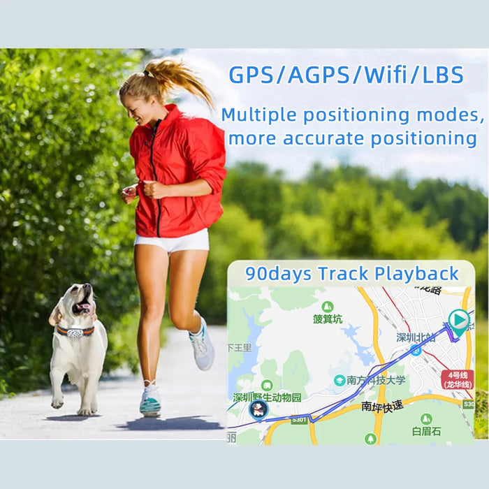 Pet GPS Tracker Collar Dog Real Time Tracking G18 Small Cat Dog Tracker GPS Geo-fence Voice Pick up Tracking Device