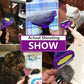 Pet Grooming Brush for Cats And Dogs - Hair Removal Comb Massage Cleaning Tool for Cat Hair Remover Shedding Control