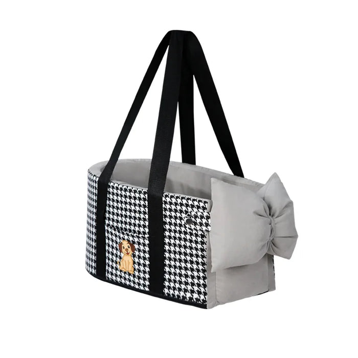 Pet Dog Car Seat Center Console Dog Car Seat Front Seat Pet Carrier Universal Pet Seat Cover Safety Bag for Small Medium Dogs