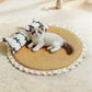 NEW Cat bed dog house with cooling mat and pillow for summer, small sofa bed for cats to sleep on and keep cool pet supplies