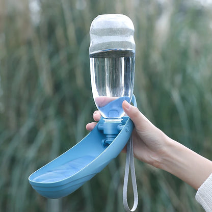 Portable Dog Water Bottle For Small Large Dogs Foldable Lightweight Drinking Bowl Outdoor Travel Walking Running Puppy Supplies