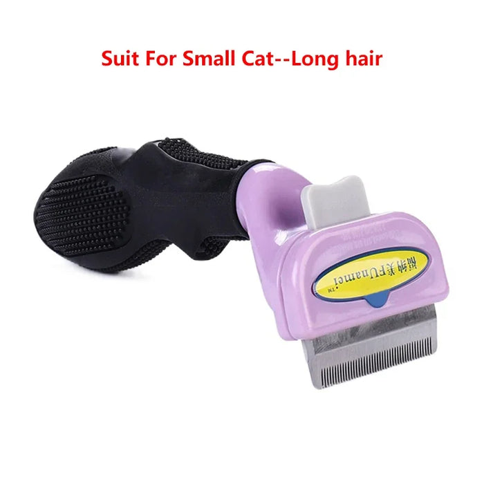 Pet Grooming Brush for Cats And Dogs - Hair Removal Comb Massage Cleaning Tool for Cat Hair Remover Shedding Control