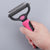 Pet Pro Grooming Tool Pet Grooming Brush, Double Sided Shedding Comb and for Dogs & Cats, Dog Grooming Rakes Tools