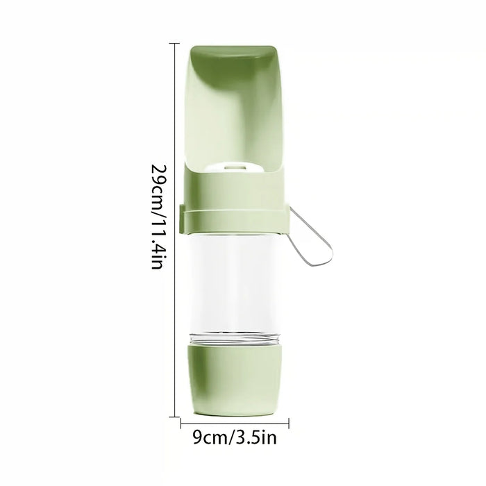 Portable Dog Water Bottle Durable Pet Hydration Dispenser Outdoor Walks Hiking Travel Pet Ergonomic Bottle Dog Water Dispenser