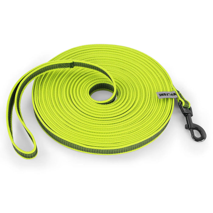 1.5M/2M/5M/3M/15M Medium small Long Dog Leash Latex Silk Easy and Convenient Training Big Dual color dog leash 10 meters