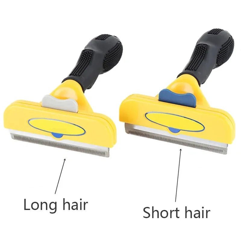 Pet Grooming Brush for Cats And Dogs - Hair Removal Comb Massage Cleaning Tool for Cat Hair Remover Shedding Control