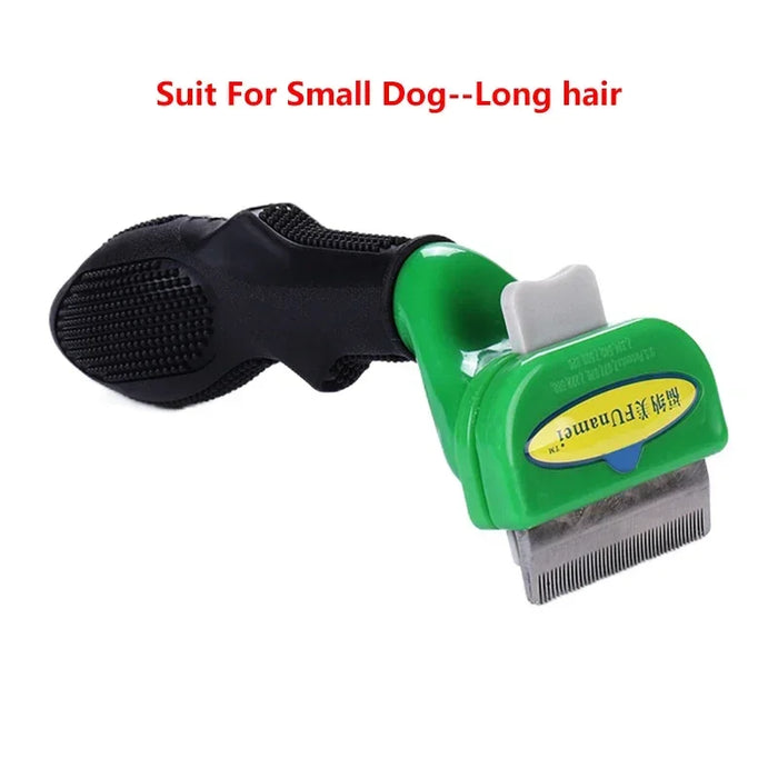 Pet Grooming Brush for Cats And Dogs - Hair Removal Comb Massage Cleaning Tool for Cat Hair Remover Shedding Control