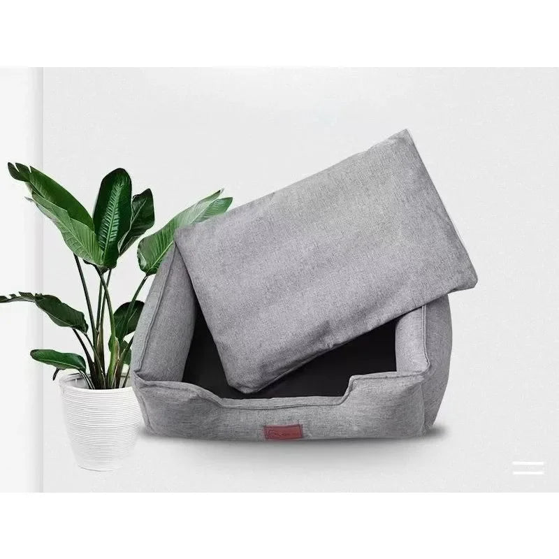 Dog Cat Beds Are Removable Washable Bite Resistant Scratch Resistant Thick Breathable Comfortable Pet Mattresses for All Seasons