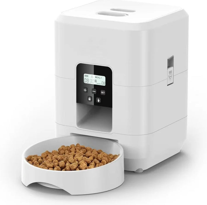 2L Smart WiFi Automatic Pet Feeder for Cats And Dogs with Timer Food Dispenser And Low Food Alert