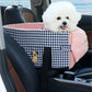 Pet Dog Car Seat Center Console Dog Car Seat Front Seat Pet Carrier Universal Pet Seat Cover Safety Bag for Small Medium Dogs