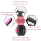 Pet Pro Grooming Tool Pet Grooming Brush, Double Sided Shedding Comb and for Dogs & Cats, Dog Grooming Rakes Tools