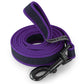 1.5M/2M/5M/3M/15M Medium small Long Dog Leash Latex Silk Easy and Convenient Training Big Dual color dog leash 10 meters
