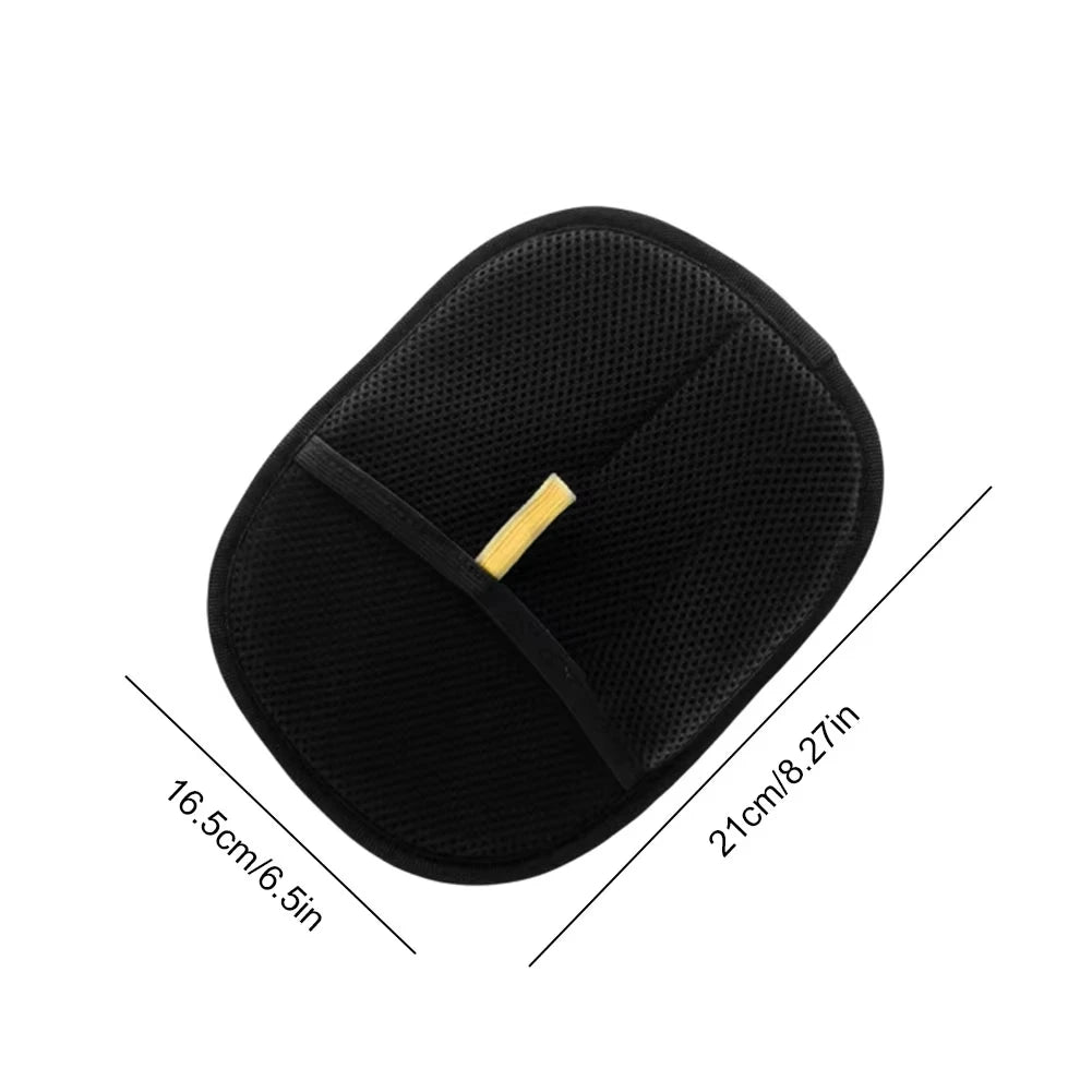 Pet Grooming Gloves Cats Hair Brush Pet Hair Removal Gloves Dual Brush Static-Free Cat Hair Cleaning Tool Hair Stripping Mitts