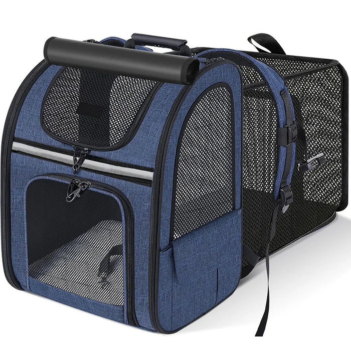 Cat Bag for Outdoor Use Portable and Expandable Pet Travel Bag Small Dog Cat Travel Backpack Pet Accessories