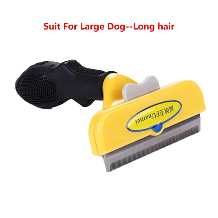 Pet Grooming Brush for Cats And Dogs - Hair Removal Comb Massage Cleaning Tool for Cat Hair Remover Shedding Control