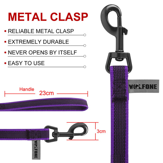 1.5M/2M/5M/3M/15M Medium small Long Dog Leash Latex Silk Easy and Convenient Training Big Dual color dog leash 10 meters