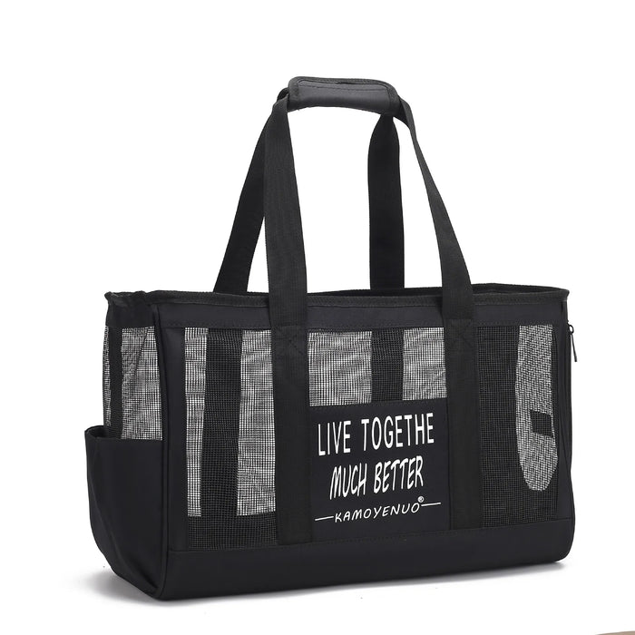 Breathable Pet Carrier Bag Portable Pet Travel Bag with Ventilation for Cats & Dogs Outdoor Cat Handbag Dog Carrier Bag